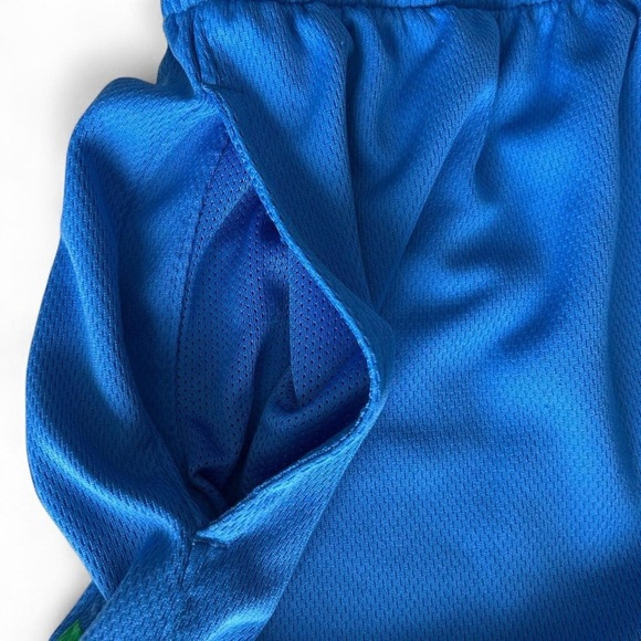 Nike Boys’ Athletic Shorts | Size L | Blue Color Block Plaid Vibe - Picture 3 of 7